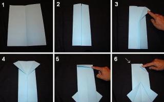 Поделка галстук из бумаги своими руками - пошаговые инструкции, советы, фото идеи