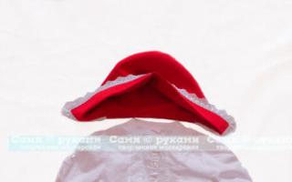 Как сделать костюм красной шапочки своими руками для ребенка